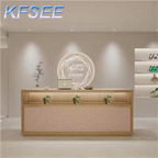 300usd 120*60*100cm Kfsee Reception Cashier For Salon