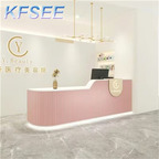 250usd 120*60*100cm Kfsee Reception Table Desk Cashier