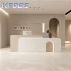 300usd 150*60*100cm Luxury Salon Kfsee Reception Table