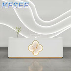 300usd 120*60*100cm Luxury Salon Kfsee Reception Table