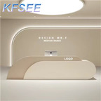 300usd 120*60*100cm Luxury Salon Kfsee Reception Table