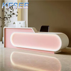 300usd 100*60*100cm Beauty Shop ins Kfsee Reception Table