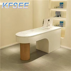300usd 120*60*100cm Beauty Salon ins Kfsee Reception Table