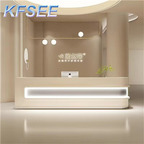 300usd 120*60*100cm Beauty Salon ins Kfsee Reception Table