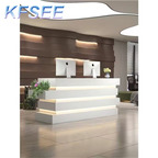 300usd 120*60*100cm Beauty Hotel Europe ins Kfsee Reception Table