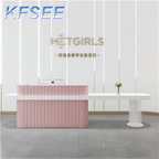300usd 120*60*100cm Romantic ins Kfsee Reception Table