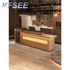 300usd 120*60*100cm ins Kfsee Cashier Beauty Reception Table