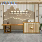 300usd 150*60*100cm ins Kfsee Cashier Beauty Reception Table