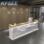 300usd 160*60*100cm Better For Kfsee Reception Table Desk