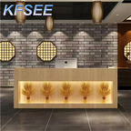 300usd 150*60*100cm Future Meaningful Kfsee Reception Table Desk