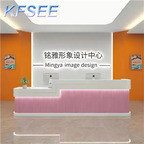 300usd 150*60*100cm Meaningful Kfsee Reception Table Desk