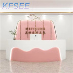350usd 160*60*100cm Meet Your Kfsee Reception Table Desk