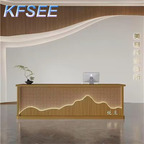 400usd 160*60*100cm Best With Kfsee Reception Table Desk