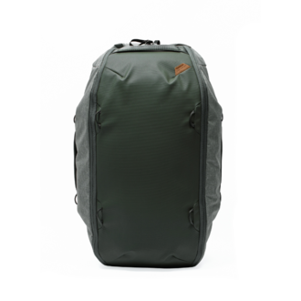 TRAVEL DUFFELPACK 65L - 单肩旅行包65升灰绿色