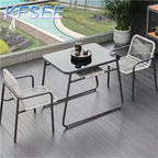 250usd 2 chair and 1 table Minshuku Kfsee Outdoor Rattan Furniture
