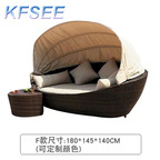 400usd Best Day Kfsee Rattan Swimming Pool Side Beach Sunbed