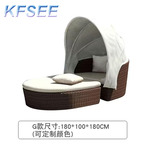 300usd Best Day Kfsee Rattan Swimming Pool Side Beach Sunbed