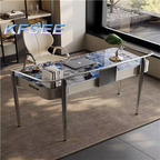 500usd 160cm length ins Luxury Princess Kfsee Office Table