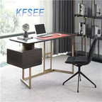 500usd 140cm length Hard Working Kfsee Office Table Desk