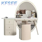 400usd with Mirror Honey 100cm length Luxury Kfsee Make Up Table Dresser
