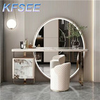 400usd with Mirror Honey 100cm length Luxury Kfsee Make Up Table Dresser
