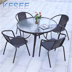 70usd Dining Set Kfsee Rattan Furniture Garden Table And Chair