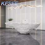 800usd 200cm length ins Salon Nail Kfsee Reception Table Desk