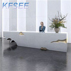 900usd 160*60*100cm ins Salon Beauty Kfsee Reception Table Cashier