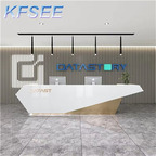 300usd 120*60*100cm Europe ins Kfsee Reception Table Cashier