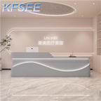 350usd 120*60*100cm Perfect Beauty Kfsee Reception Table Desk
