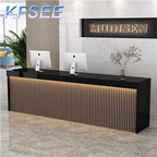 400usd 150cm length Cashier Romantic ins Kfsee Reception Table Desk