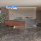 400usd 160*60*100cm Curious Kfsee Reception Table