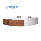 400usd 160*60*100cm Curious Kfsee Reception Table