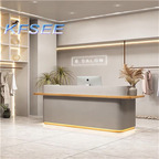 250usd 120cm length Curious Kfsee Reception Table Cashier