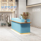 250usd 120cm length Curious Kfsee Reception Table Cashier