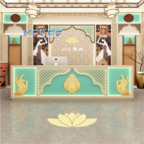 350usd 120cm length Your Future Beauty Salon Kfsee Reception Table Cashier
