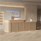 350usd 120cm length Your Future Beauty Salon Kfsee Reception Table Cashier