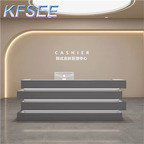 350usd 150cm length Beauty Salon Kfsee Reception Table Cashier