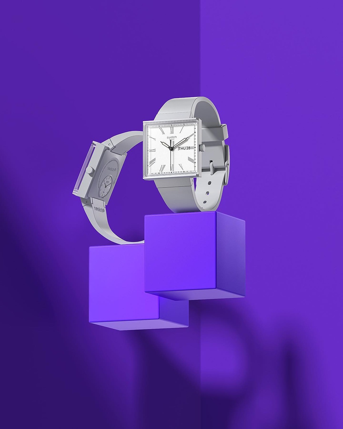 SWATCH 复古回溯，推出 What If 方形表盘系列