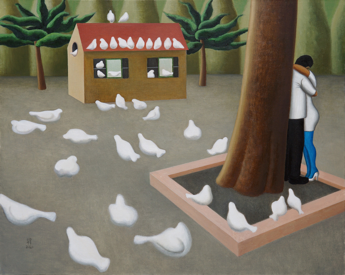 王萌专栏 | 和自己相处的时刻 - 张子轩绘画中的“视角”与“线索”