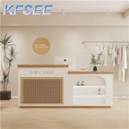 300usd 120CM length Cute Life Kfsee Reception Table Cashier