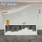 350usd 120cm length Future Beauty Kfsee Reception Table