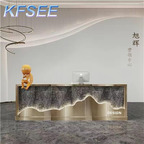 350usd 120cm length Future Beauty Kfsee Reception Table