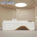250usd 120cm length Beauty Salon Counter Kfsee Reception Desk
