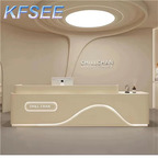 250usd 120cm length Beauty Salon Counter Kfsee Reception Desk