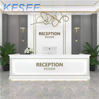 250usd 120cm length Interesting Cashier Kfsee Reception Desk