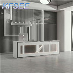 350usd 120cm length Brilliant Kfsee Reception Table Cashier