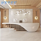 900usd 180cm length your Boss Luxury Kfsee Reception Table