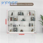 850usd 280*40*180cm your Boss Luxury Kfsee Book Cabinet
