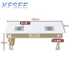90usd 160cm length in love Professional Kfsee Nail Table